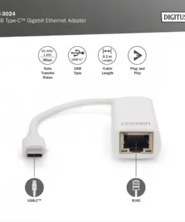 Digitus USB Typ C Network Card Gigabit Ethernet