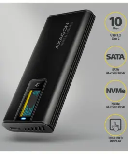 AXAGON External enclosure 10Gbps M.2 NVMe/S EEM2-SD2B