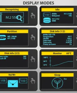 AXAGON External enclosure 10Gbps M.2 NVMe/S EEM2-SD2B