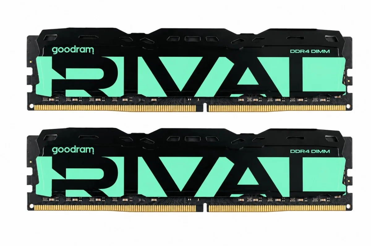 GOODRAM памет за компютър DDR4 Rival Radiant 64GB (2*32)/3200 CL18 зелен