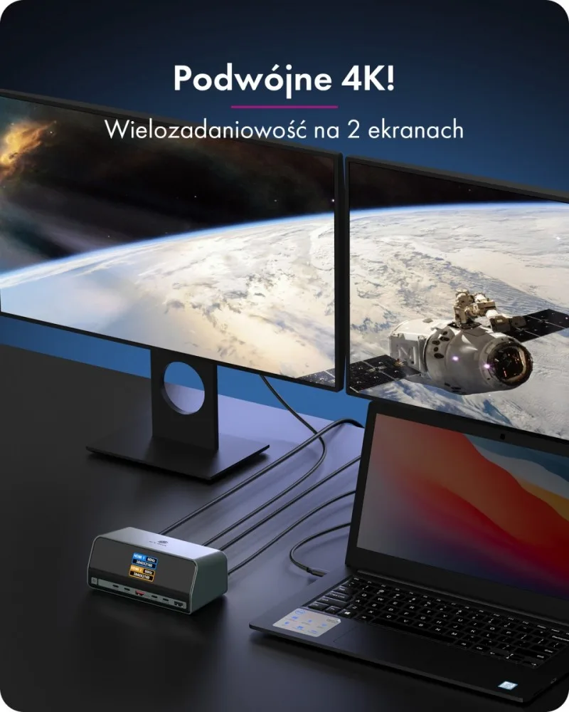 IcyBox DockingStation IB-DK2300-CH 11in1 - Image 3