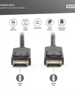 Digitus Displayport 1.1a кабел10m DP/DP M/M