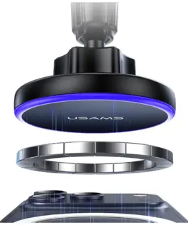 USAMS Air vent holder magnetic черен