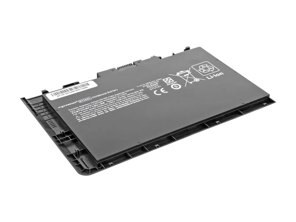 Movano Battery BT04XL for HP EliteBook Folio 9470m 9480m - 3500 mAh (52 Wh) - Image 2