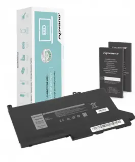 Movano Battery DJ1J0 C27RW for Dell Latitude 7280 7290 7380 7390 7480 7490 - 11.4V - 3000 mAh (34