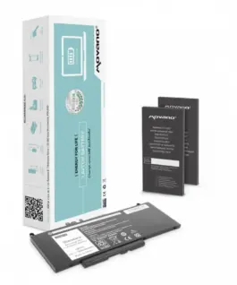 Movano Battery 6MT4T 7V69Y K3JK9 for Dell E5470 E5570 7.6v - 6000 mAh (46 Wh)