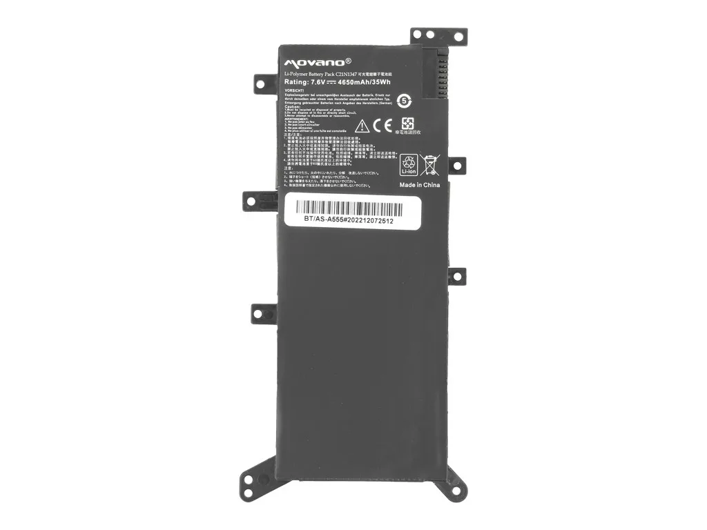 Movano Battery C21N1347 for Asus A555 F555 K555 - 4900 mAh (36 Wh) - Image 5