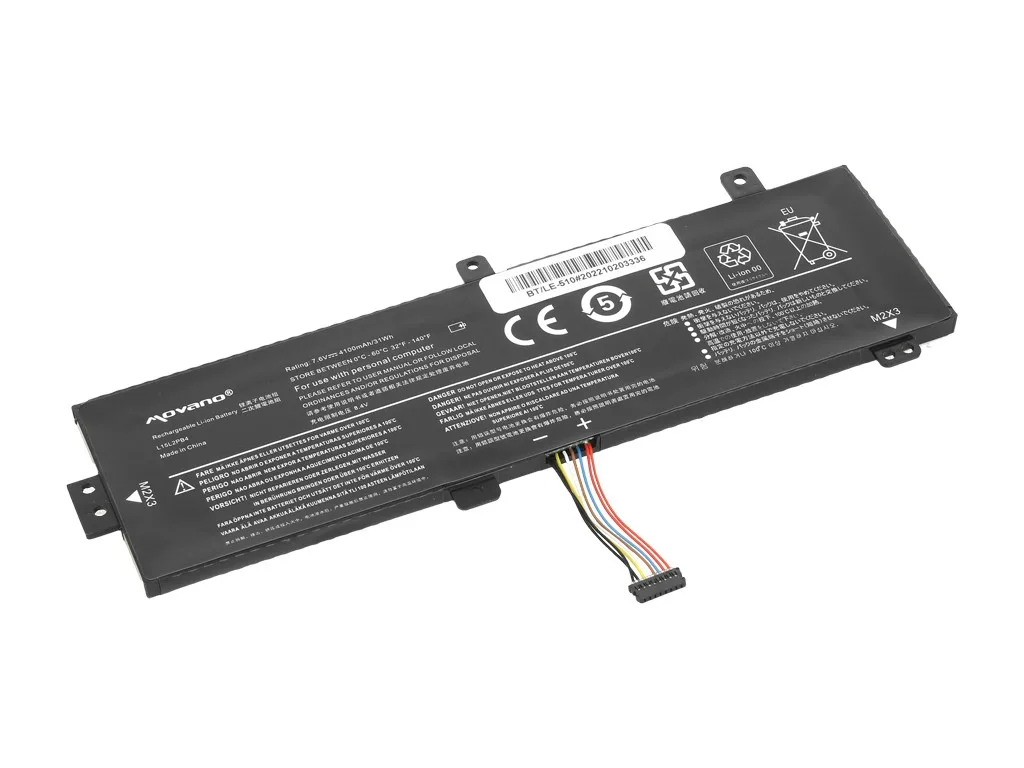 Movano Battery L15L2PB4 for Lenovo IdeaPad 510-15ISK - 4100 mAh (31 Wh) - Image 2