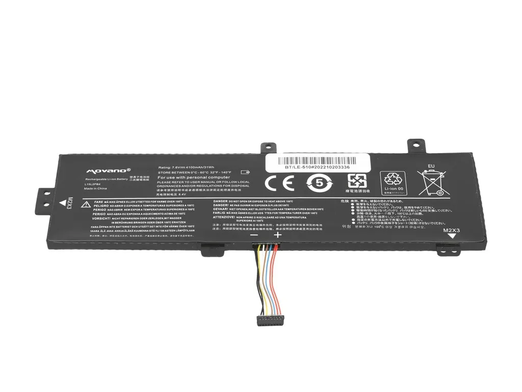 Movano Battery L15L2PB4 for Lenovo IdeaPad 510-15ISK - 4100 mAh (31 Wh) - Image 3