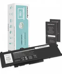 Movano Battery GRT01 for Dell Latitude 5421 5521 5531 Precision 3470 3561 3571 3581 - 3950 mAh (61