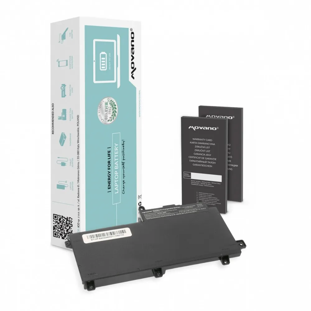 Movano Battery CI03XL for HP ProBook 640 645 650 655 G2 - 3900 mAh (44 Wh)