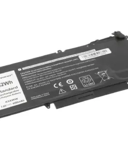 Alternative view от Movano Battery K5XWW for Dell Latitude 5289 7390 2-in-1 - 4200 mAh (32 Wh)