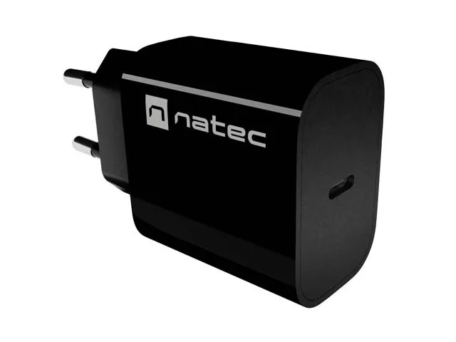 Natec USB зарядно Ribera 1xUSB-C 20W черен - Image 3