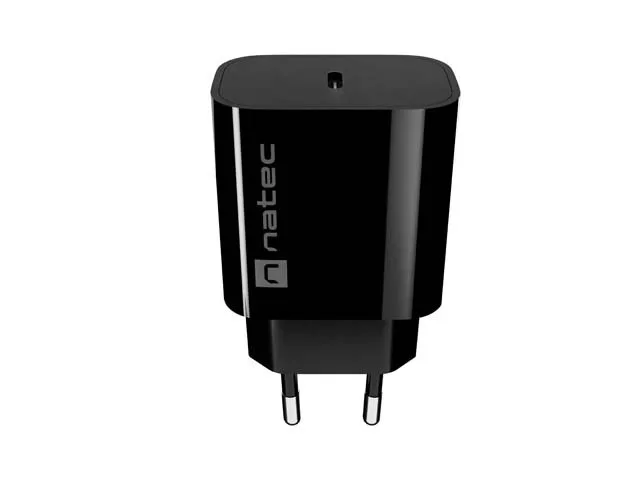 Natec USB зарядно Ribera 1xUSB-C 20W черен - Image 5