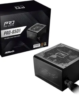 ASRock PRO-650B 650W 80PLUS BRONZE NON MODULAR