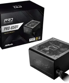 ASRock PRO-650G 650W 80PLUS GOLD NON MODULAR
