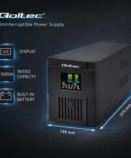 Qoltec Uninterruptible захранващ блок