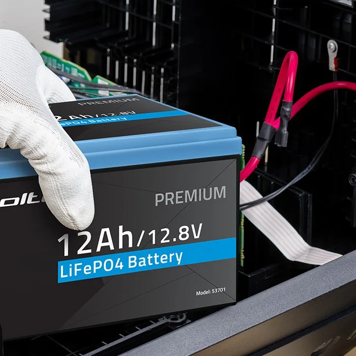 Qoltec LiFePO battery 12.8V, 12Ah, 153.6Wh,BM - Image 3