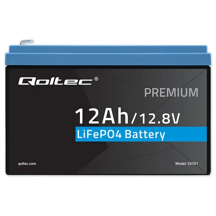 Qoltec LiFePO battery 12.8V, 12Ah, 153.6Wh,BM - Image 5