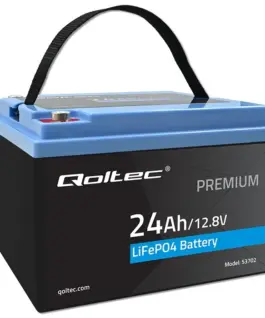 Qoltec LiFePO4 battery 12.8V 24Ah 307.2WhBM