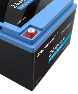 Qoltec LiFePO4 battery 12.8V, 24Ah, 307.2Wh,BM - Image 3