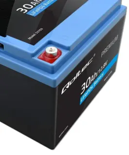 Qoltec LiFePO4 battery 12.08V, 30Ah, 384Wh, BM - Image 3