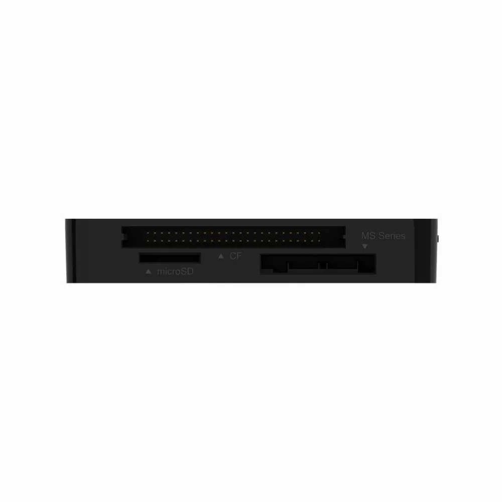 Четец за карти Silicon Power "All-in-One", SD/MMC, microSD, CF, MS Series, Черен - Image 3