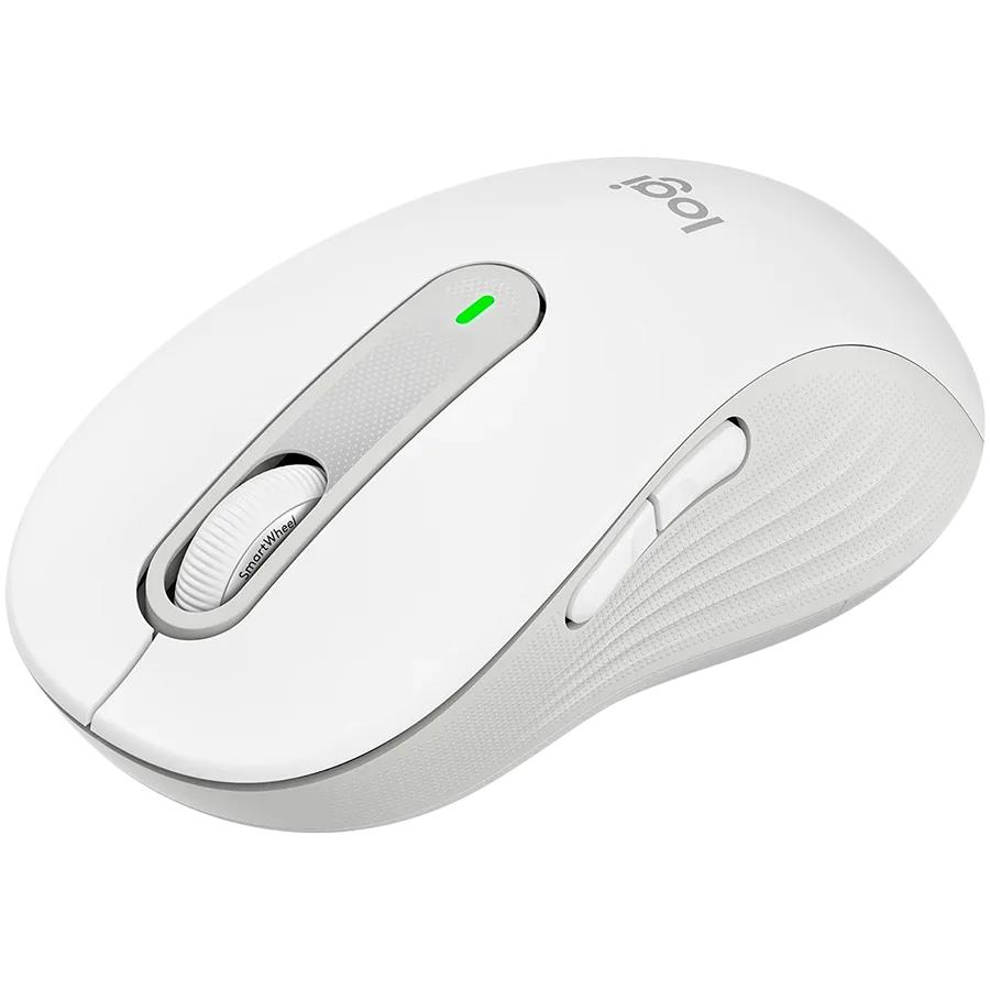 Безжична мишка LOGITECH M650L Signature Bluetooth Mouse - OFF-WHITE - Image 3