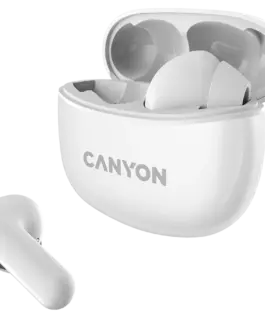 Alternative view от Bluetooth слушалки CANYON headset TWS-5 White