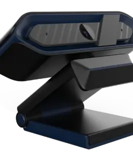 Alternative view от Уеб камера LORGAR Rapax 701, Streaming Camera,2K 1080P/60fps, 1/3,4Mega CMOS Image Sensor, Auto Focus, Built-in high sensivity low noise cancelling Microphone, Blue coating color, USB 2.0 Type C , L=2000mm, size: 105x46.8x62.5mm, Weight: 108g