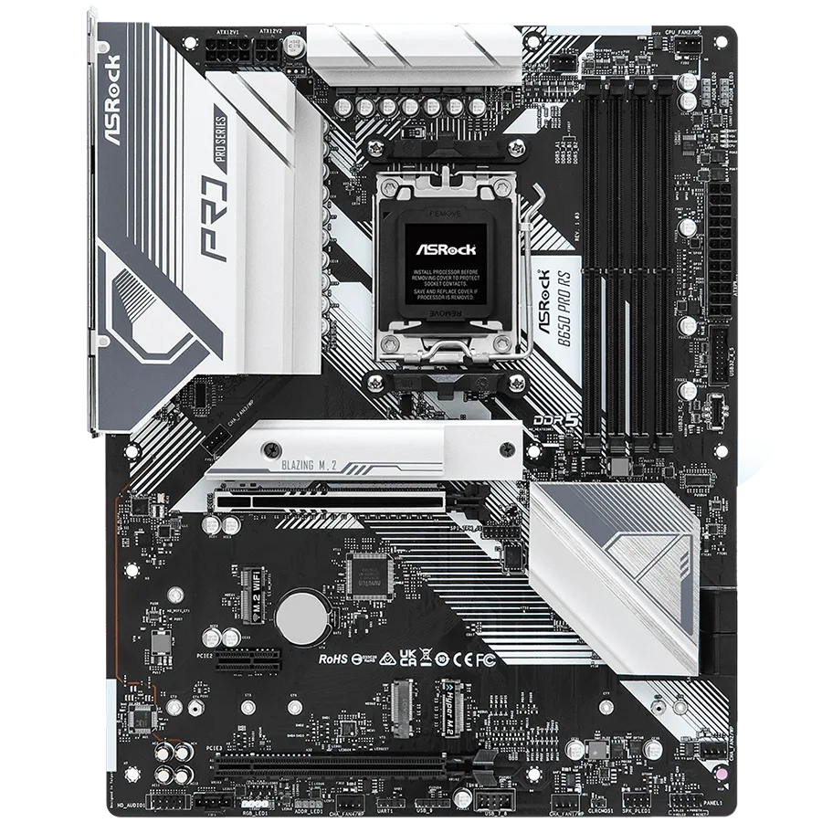 Дънна платка ASROCK B650 PRO RS ATX AM5 DDR5 - Image 2