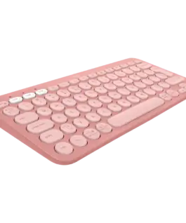 Alternative view от Клавиатура LOGITECH K380S Multi-Device Bluetooth Keyboard - TONAL ROSE - US INTL