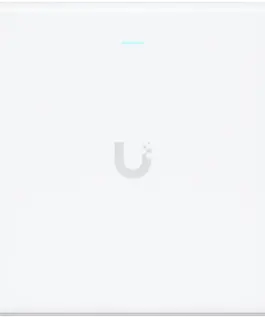 Точка за достъп UBIQUITI U6 Enterprise In-Wall 10 spatial streams 115 m² (1250 ft²) coverage 600+ connected devices Powe