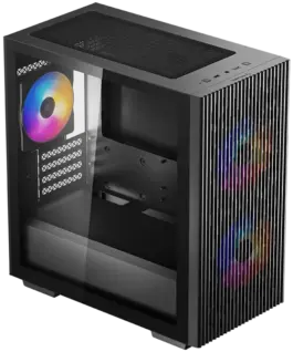 Кутия за компютър DeepCool MATREXX 40 3FS MATX Case Mini-ITX / Micro-ATX 1xUSB2.0 1xUSB3.0 1xAudio 120mm pre-installed