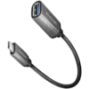 USB хъб AXAGON RUCM-AFAC USB 3.2 Gen 1 Type-C Male > Type-A Female cable adapter 02m 3A ALU