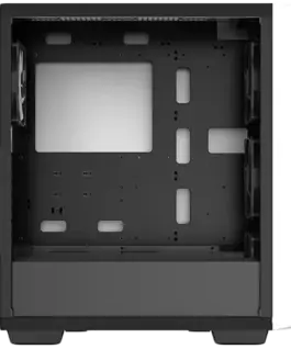 Кутия за компютър DeepCool CC560 WH V2, Mid Tower, Mini-ITX/Micro-ATX/ATX, 1xUSB3.0, 1xUSB2.0, 1xAudio, 4x120mm Pre-Installed LED Fans, Tempered Glass, Mesh Panel, White - Image 3