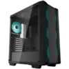 Кутия за компютър DeepCool CC560 V2 Mid Tower Mini-ITX/Micro-ATX/ATX 1xUSB3.0 1xUSB2.0 1xAudio 4x120mm Pre-Installed LED