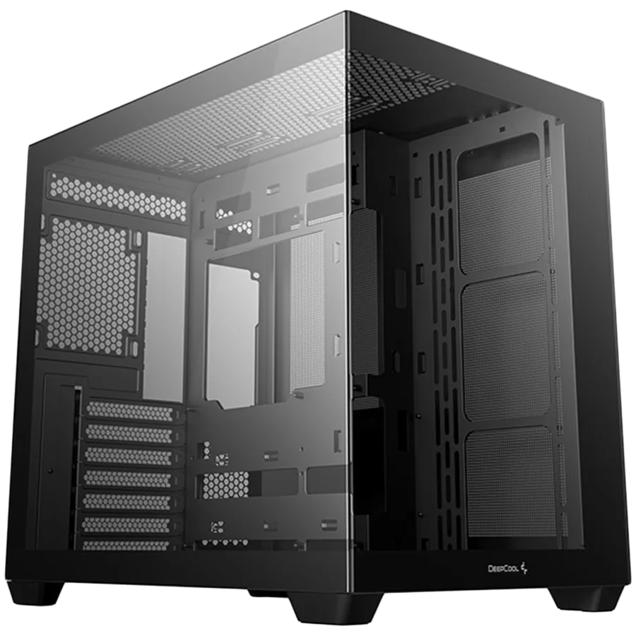 Кутия за компютър DeepCool CG530 Mid Tower Mini-ITX/Micro-ATX/ATX Rear Connector support 2xUSB3.0 1xUSB 2.0 1xAudio Temp