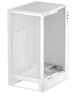 Кутия за компютър DeepCool CH170 DIGITAL WH Mini Tower Mini-ITX 2xUSB3.0 1xType-C Gen 2 1xAudio Mesh Panel White