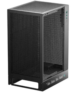 Кутия за компютър DeepCool CH170 DIGITAL Mini Tower Mini-ITX 2xUSB3.0 1xType-C Gen 2 1xAudio Mesh Panel Black