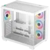 Кутия за компютър DeepCool CG530 4F WH Mid Tower Mini-ITX/Micro-ATX/ATX Rear Connector support 2xUSB3.0 1xType-C Gen 2 1