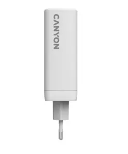 Alternative view от Зарядно за мобилен телефон CANYON charger CU140ACC GaN 150W 3xPD 1xQC EU White