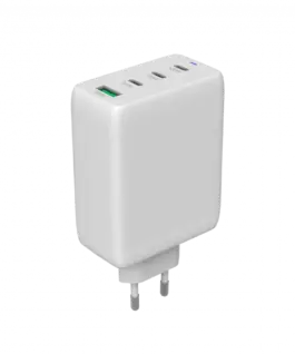 Alternative view от Зарядно за мобилен телефон CANYON charger CU100ACC GaN 100W 3xPD 1xQC EU White