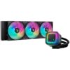 Охладител за процесор Охладител DeepCool LE360 V2 360mm CPU Liquid Cooler 3x120mm PWM ARGB Fans ARGB block Black LGA1851
