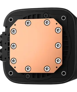 Alternative view от Охладител за процесор Охладител DeepCool LE360 V2, 360mm CPU Liquid Cooler, 3x120mm PWM ARGB Fans, ARGB block, Black, LGA1851/1700/1200/1151/1150/1155, AMD AM5/AM4, R-LE360-BKAMMC-G-2