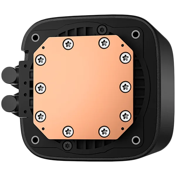 Охладител за процесор Охладител DeepCool LE360 V2, 360mm CPU Liquid Cooler, 3x120mm PWM ARGB Fans, ARGB block, Black, LGA1851/1700/1200/1151/1150/1155, AMD AM5/AM4, R-LE360-BKAMMC-G-2 - Image 2