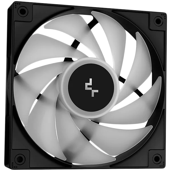 Охладител за процесор Охладител DeepCool LE360 V2, 360mm CPU Liquid Cooler, 3x120mm PWM ARGB Fans, ARGB block, Black, LGA1851/1700/1200/1151/1150/1155, AMD AM5/AM4, R-LE360-BKAMMC-G-2 - Image 3