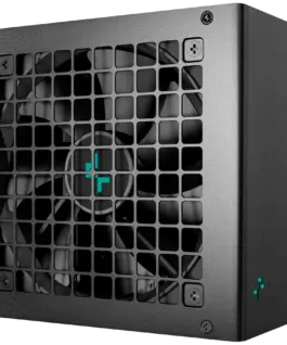 Захранване за компютър DeepCool PL750-D 750W 80 Plus BRONZE ATX12V V3.1 Flat Black Cables Hydro Bearing 120mm Fan 150x14