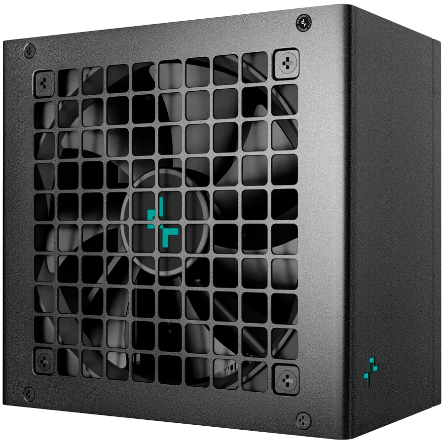 Захранване за компютър DeepCool PL750-D 750W 80 Plus BRONZE ATX12V V3.1 Flat Black Cables Hydro Bearing 120mm Fan 150x14