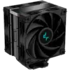 Охладител за процесор Охладител DeepCool AK400 ZERO DARK PLUS CPU Air Cooler 2x120mm FDB PWM Fan Core Touch Technology 2